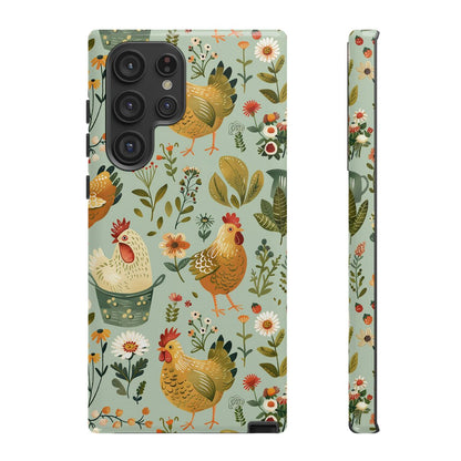Garden Chickens Tough Case