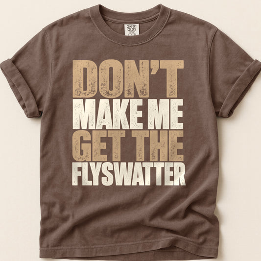 Get The Flyswatter T-shirt on Espresso