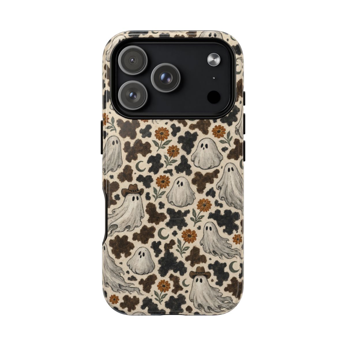 Ghostly Cowhide Magnetic Case - iPhone 18 Pro