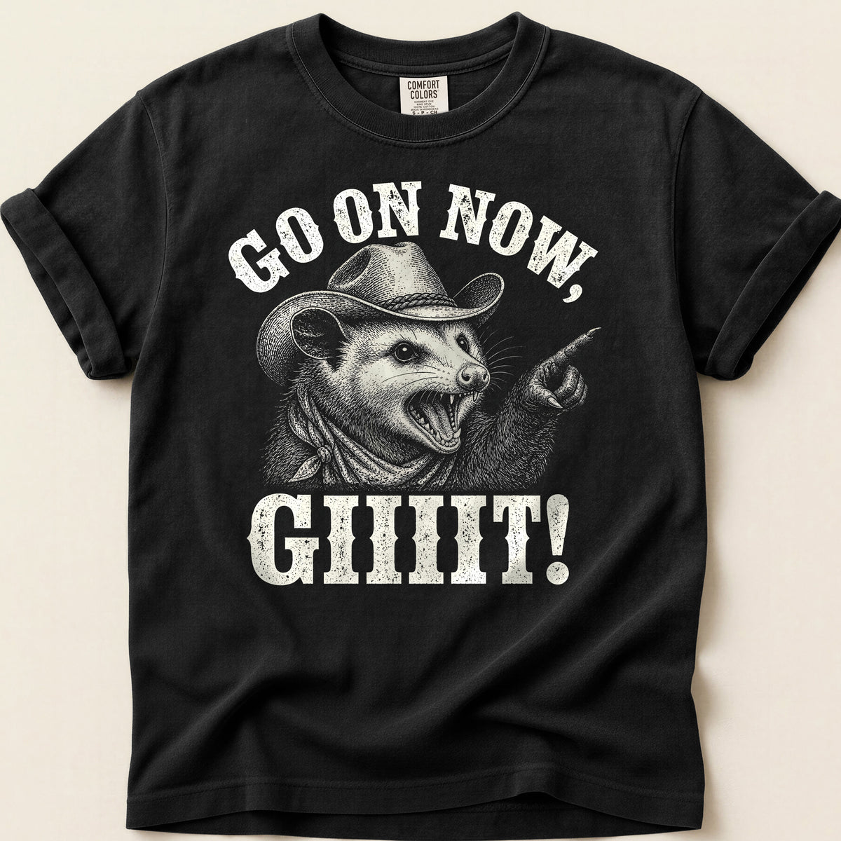 Giiiit T-shirt on Black