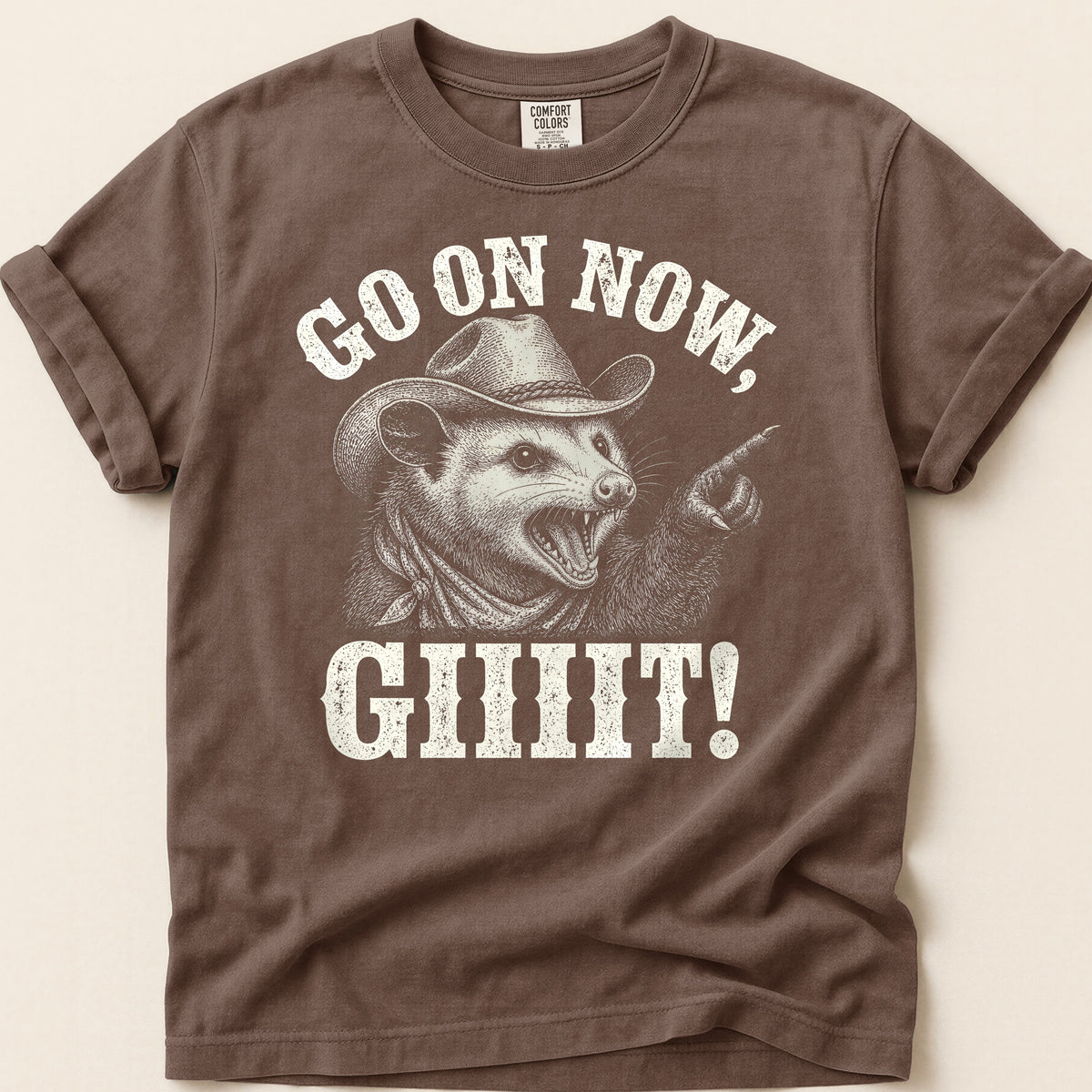 Giiiit T-shirt on Espresso