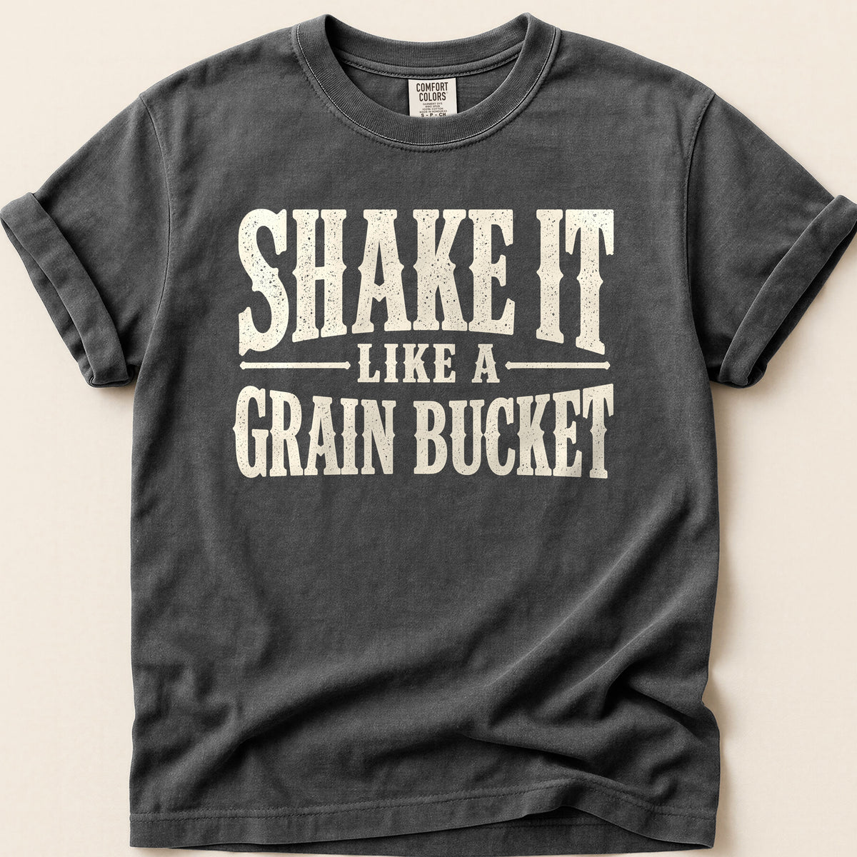 Grain Bucket T-shirt on Pepper