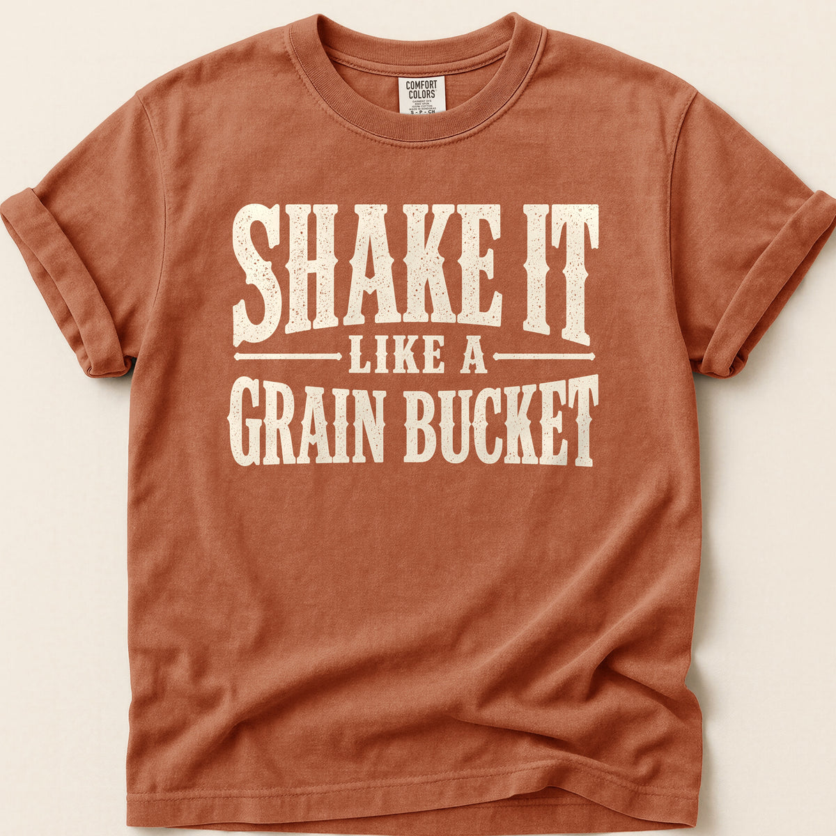 Grain Bucket T-shirt on Yam