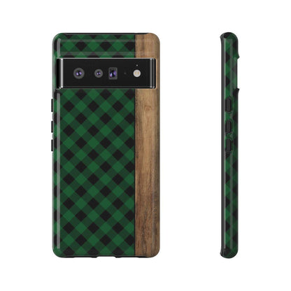 Green Plaid Tough Case