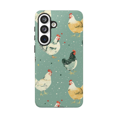 Polka Dot Chickens Tough Case