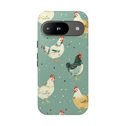 Polka Dot Chickens Tough Case