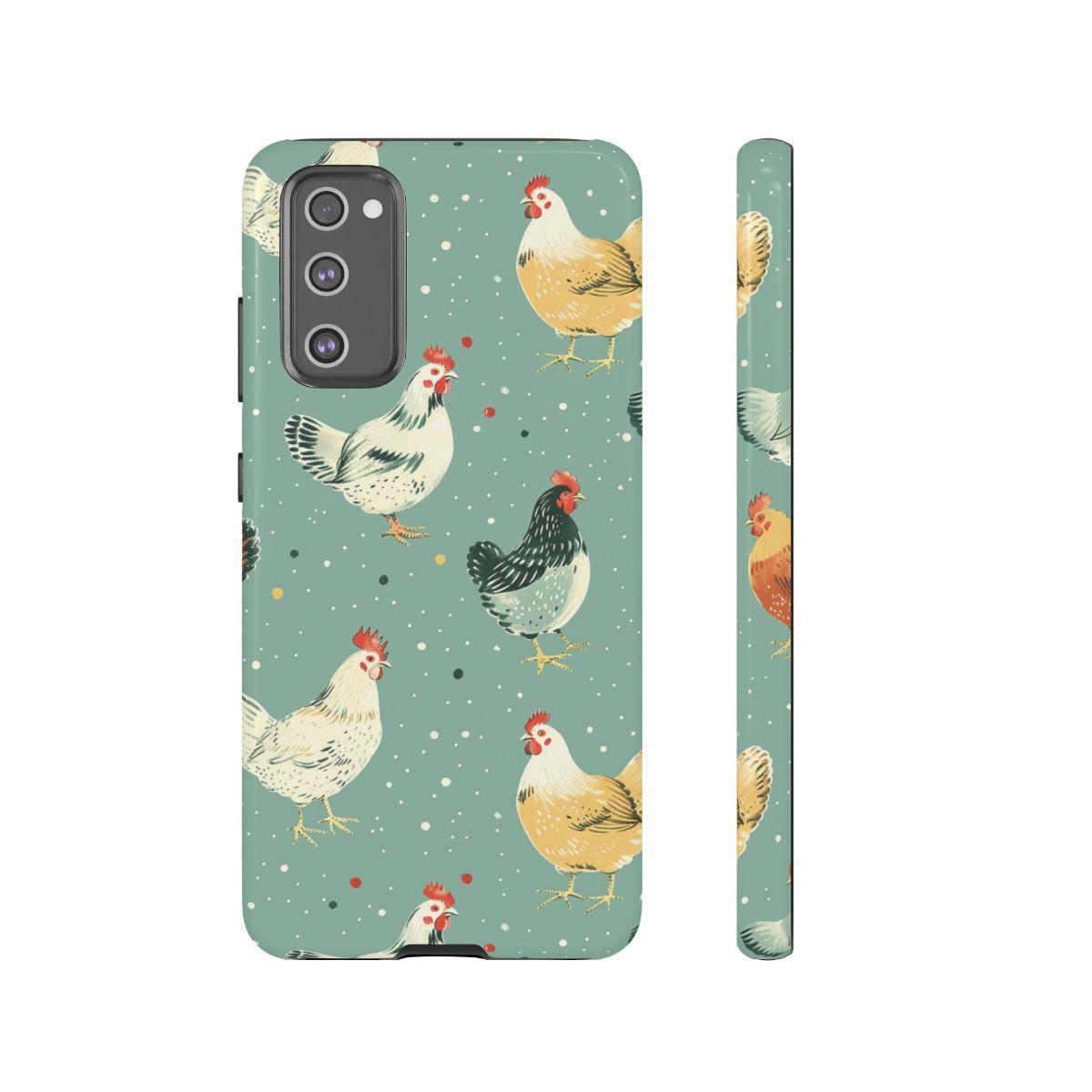 Polka Dot Chickens Tough Case