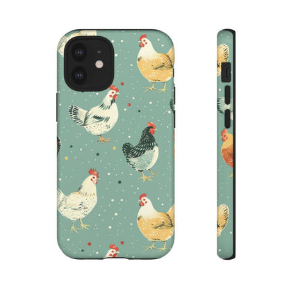 Polka Dot Chickens Tough Case