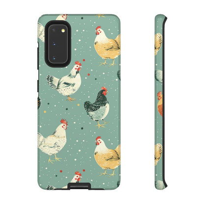 Polka Dot Chickens Tough Case