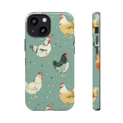 Polka Dot Chickens Tough Case