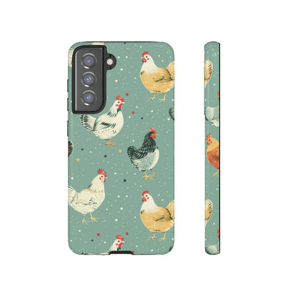 Polka Dot Chickens Tough Case