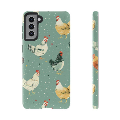 Polka Dot Chickens Tough Case