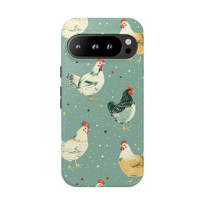 Polka Dot Chickens Tough Case