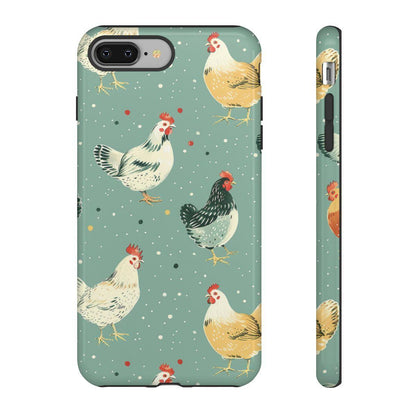 Polka Dot Chickens Tough Case