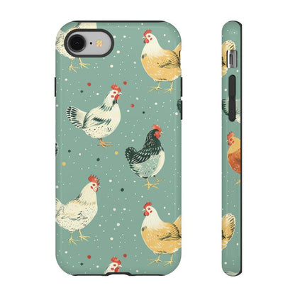 Polka Dot Chickens Tough Case