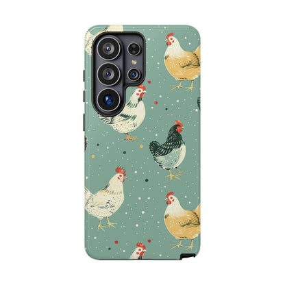Polka Dot Chickens Tough Case