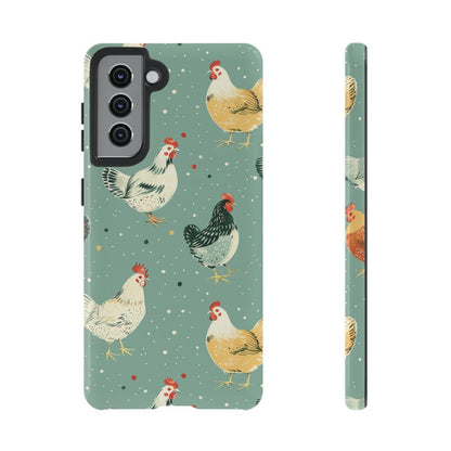 Polka Dot Chickens Tough Case