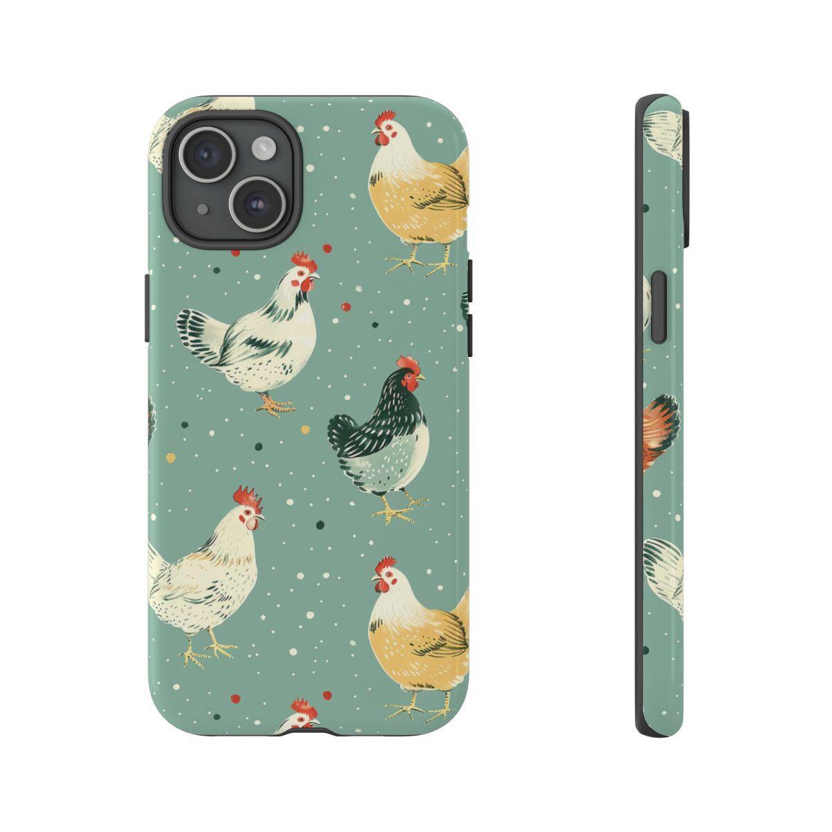 Polka Dot Chickens Tough Case