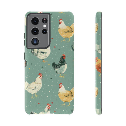 Polka Dot Chickens Tough Case