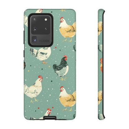 Polka Dot Chickens Tough Case