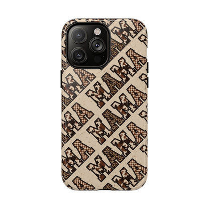 Grunge Cowhide Mama Magnetic Case