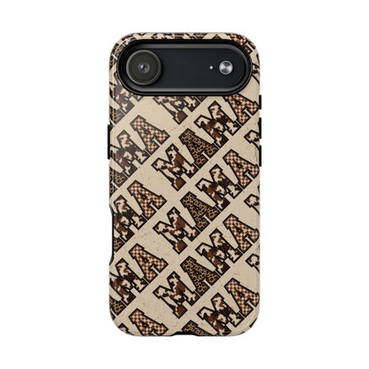Grunge Cowhide Mama Magnetic Case