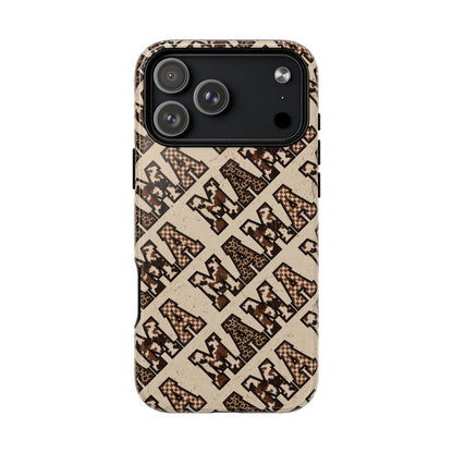 Grunge Cowhide Mama Magnetic Case