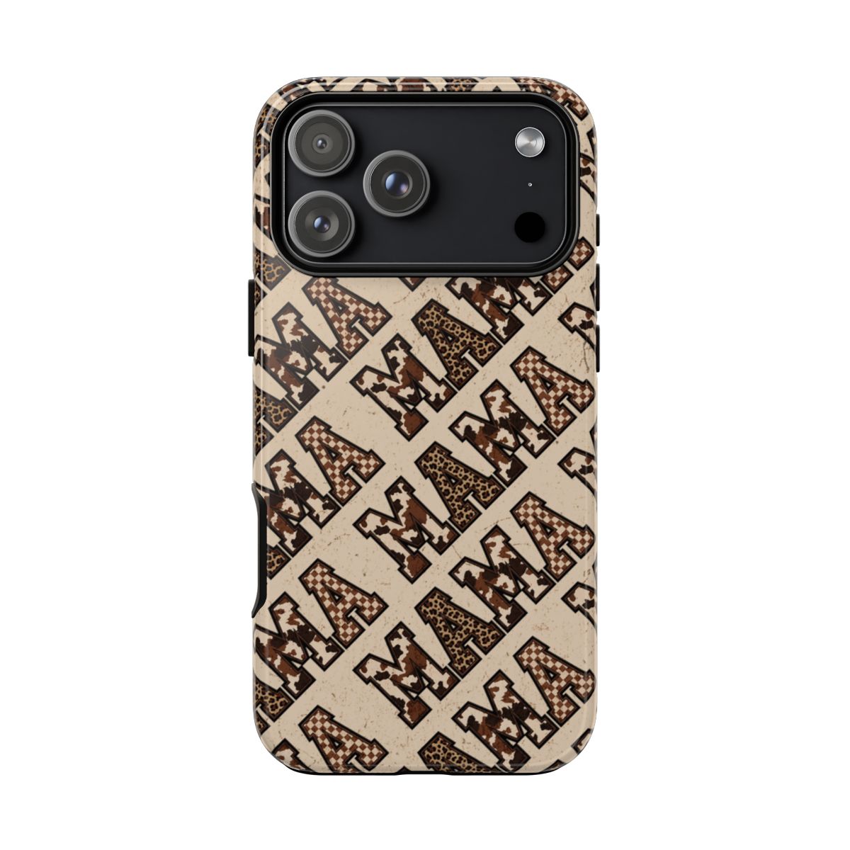 Grunge Cowhide Mama Tough Case - iPhone 18 Pro Max