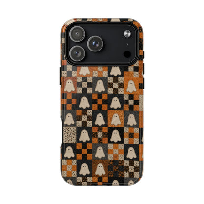 Halloween Ghost Quilt Magnetic Case - iPhone 18 Pro Max