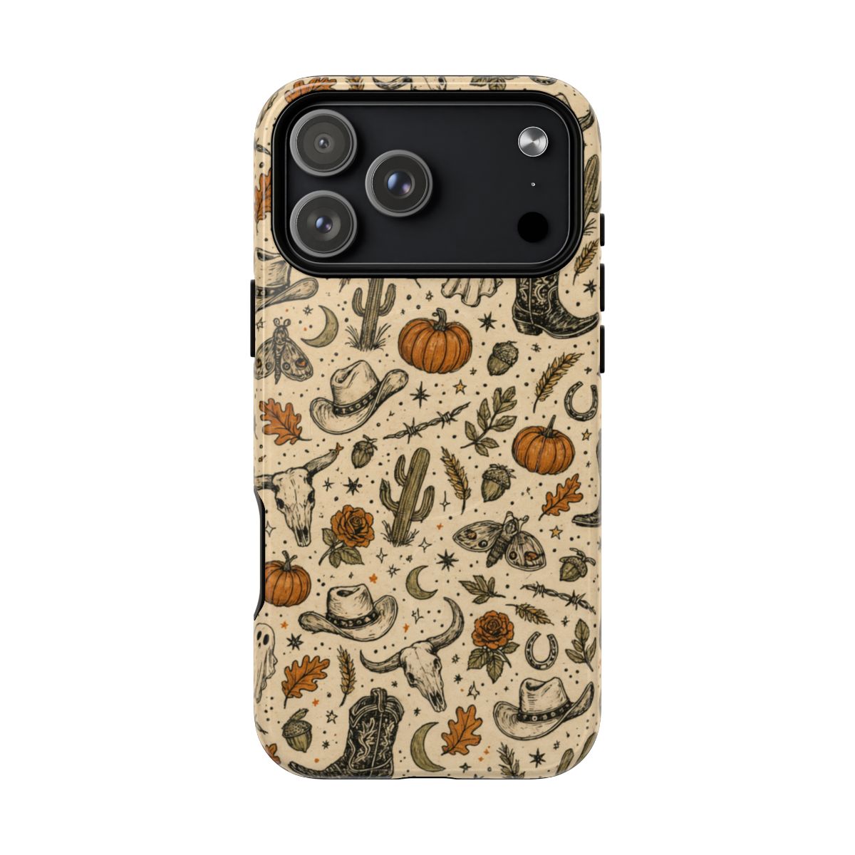 Halloween Western Doodles Magnetic Case - iPhone 18 Pro Max