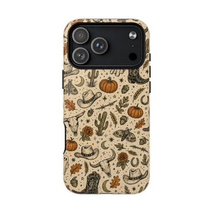 Halloween Western Doodles Magnetic Case - iPhone 18 Pro Max