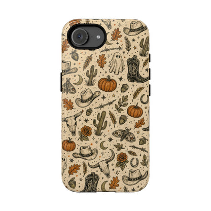 Halloween Western Doodles Tough Case - iPhone 17e
