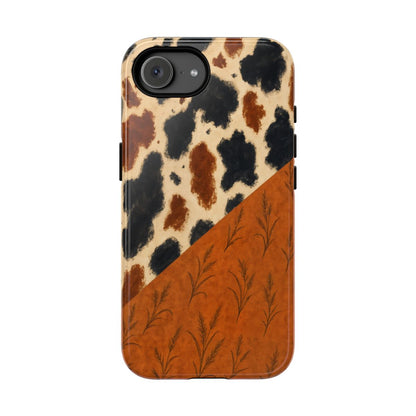 Harvest Cowhide Swaths Tough Case - iPhone 16e