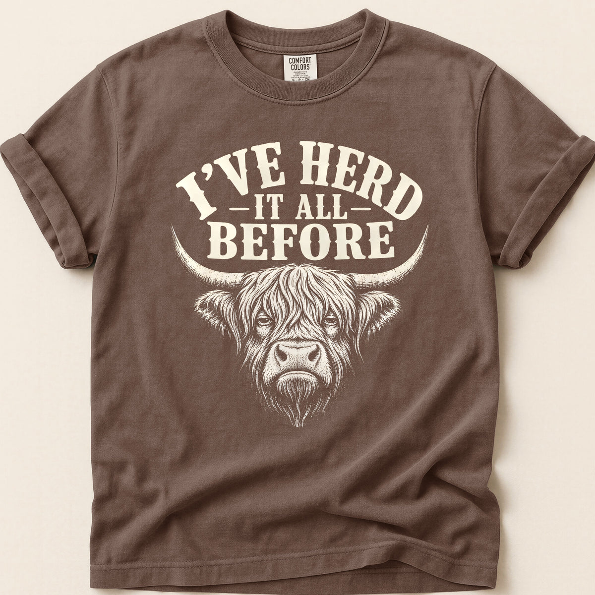 Herd It All T-shirt on Espresso