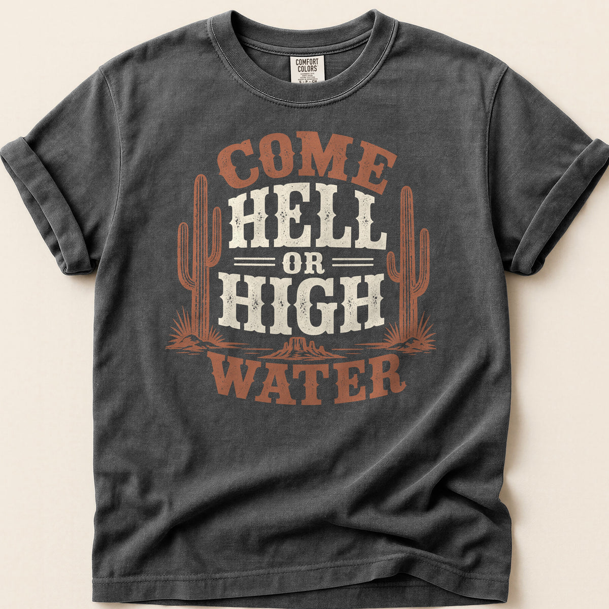 High Water T-shirt on Pepper