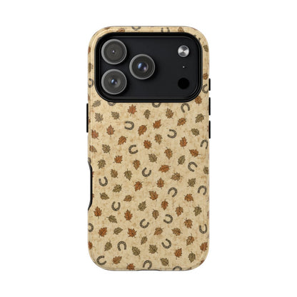 Horseshoe Leaves Magnetic Case - iPhone 18 Pro
