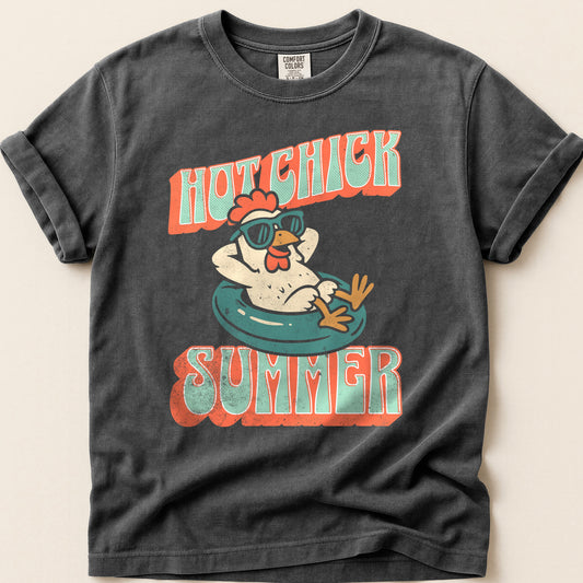 Hot Chick Summer T-shirt on Pepper