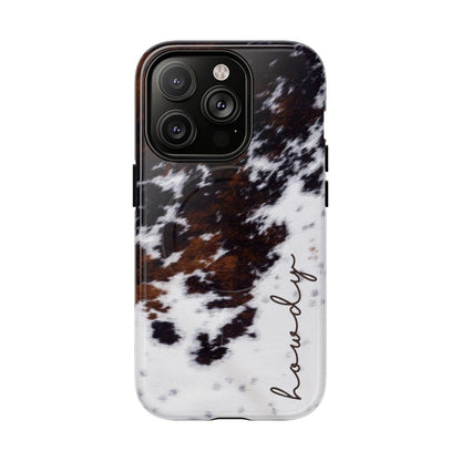 Howdy Cowhide Magnetic Case