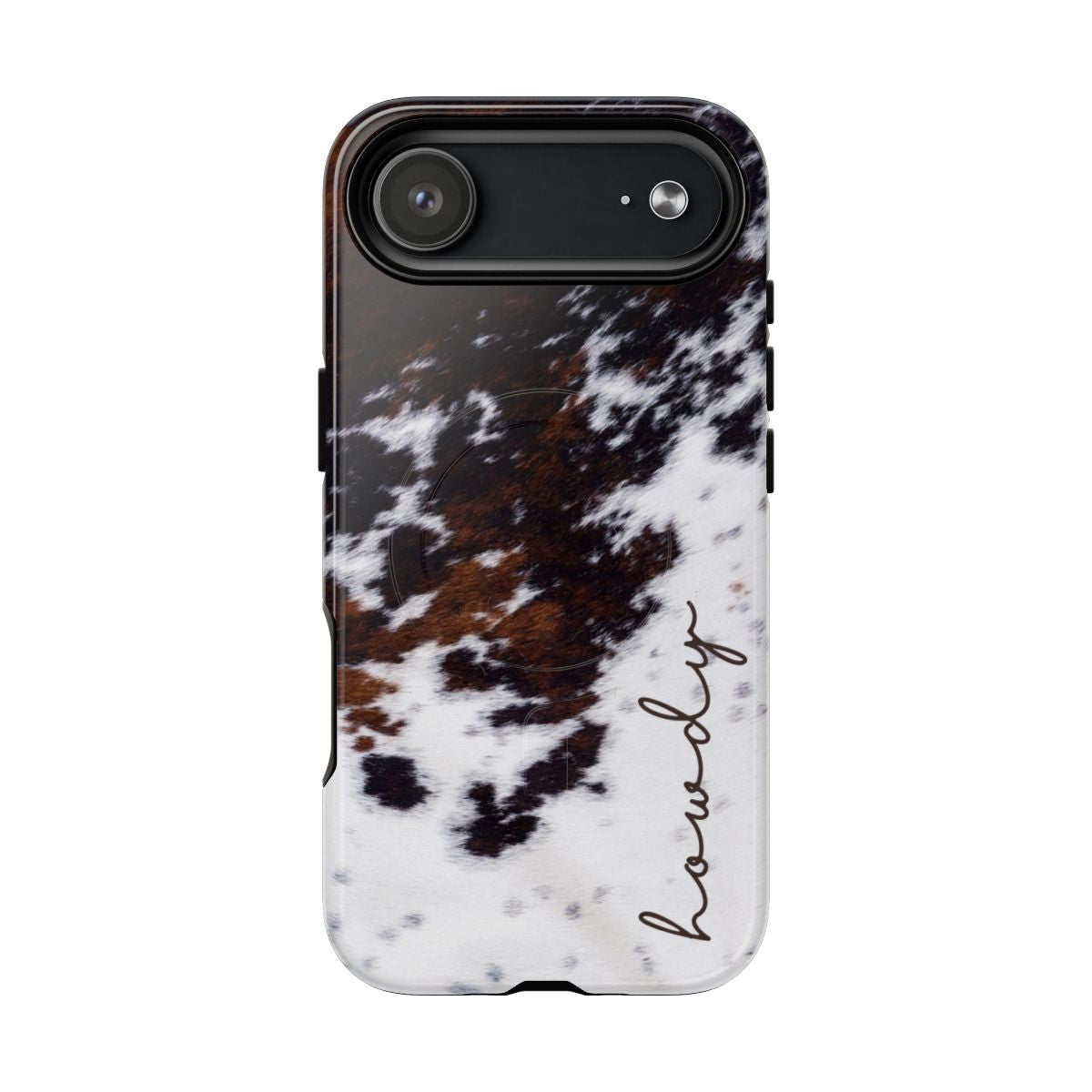 Howdy Cowhide Magnetic Case