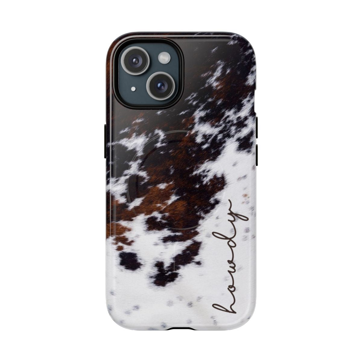 Howdy Cowhide Magnetic Case