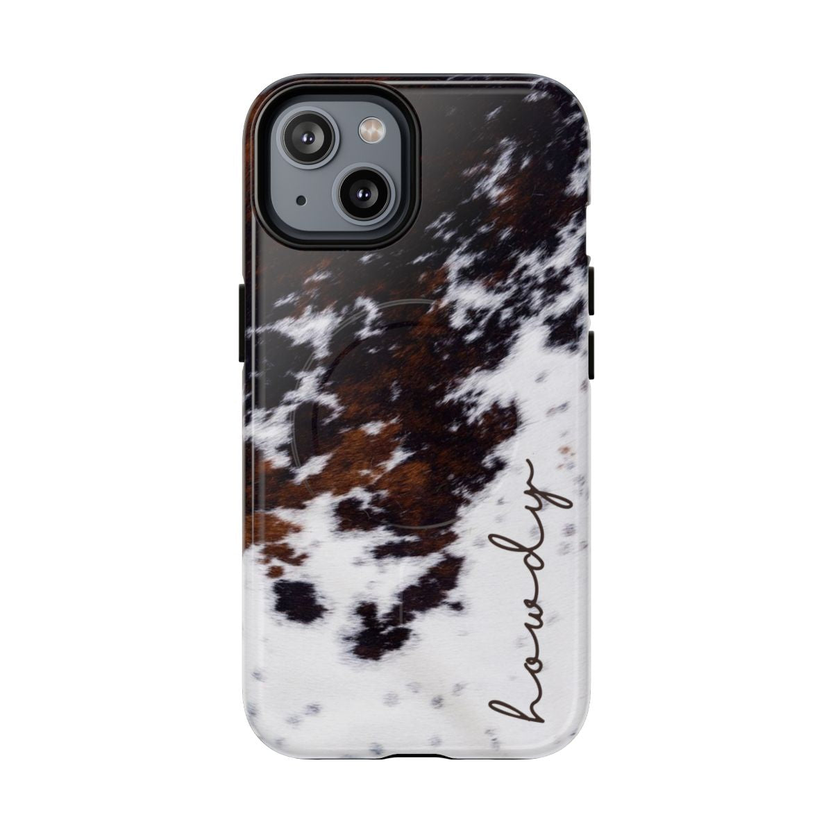 Howdy Cowhide Magnetic Case