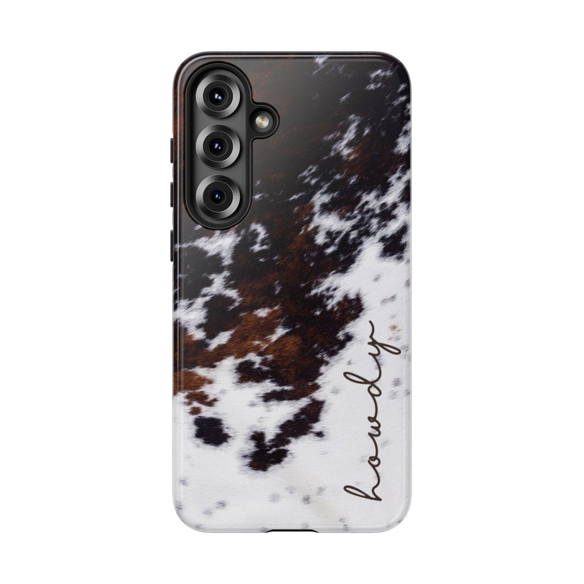 Howdy Cowhide Tough Case
