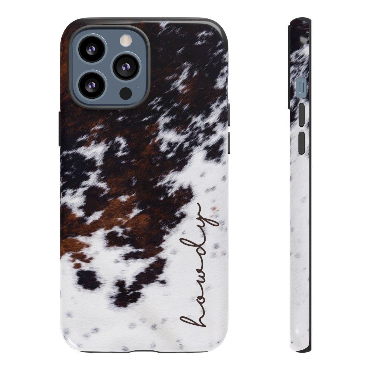 Howdy Cowhide Tough Case