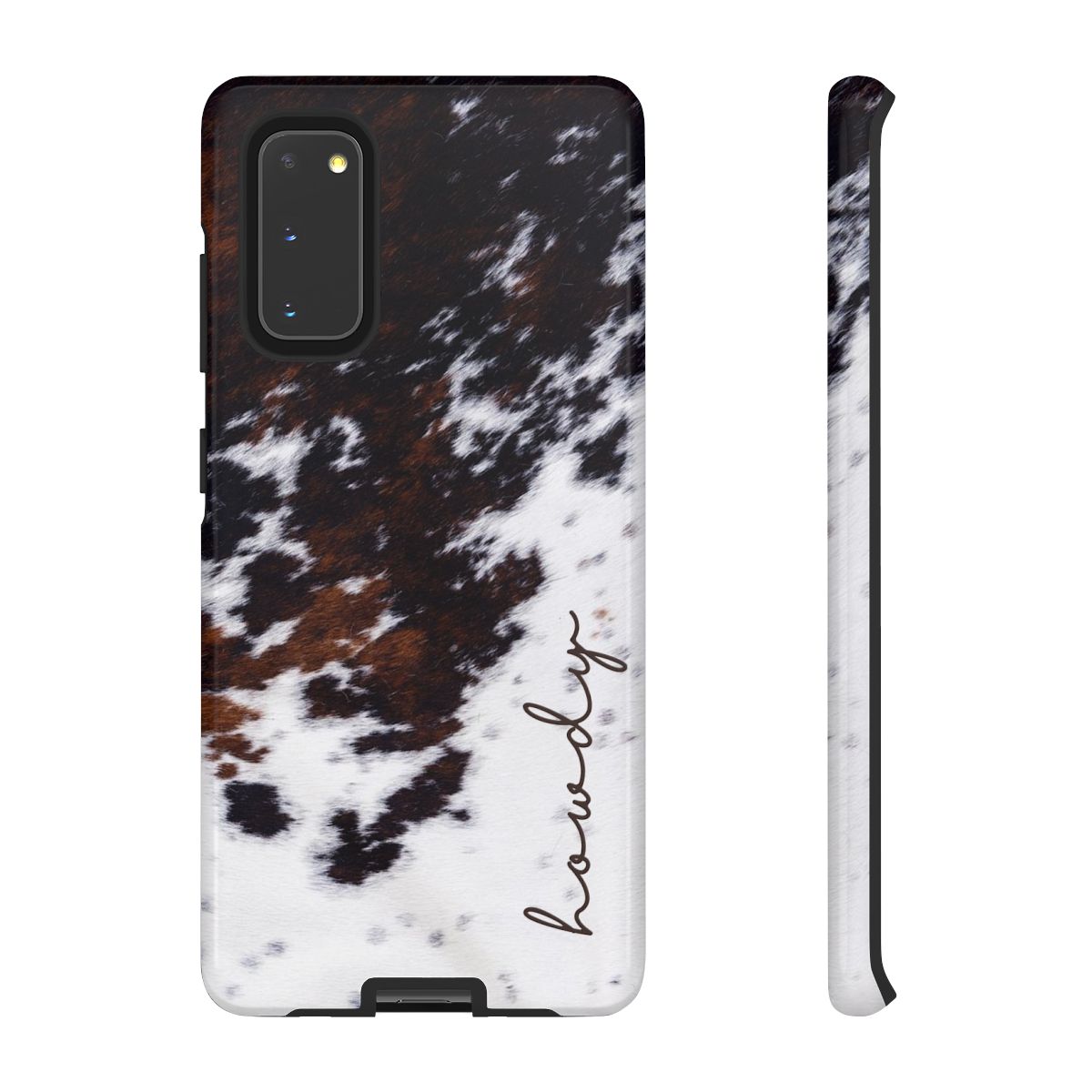 Howdy Cowhide Tough Case