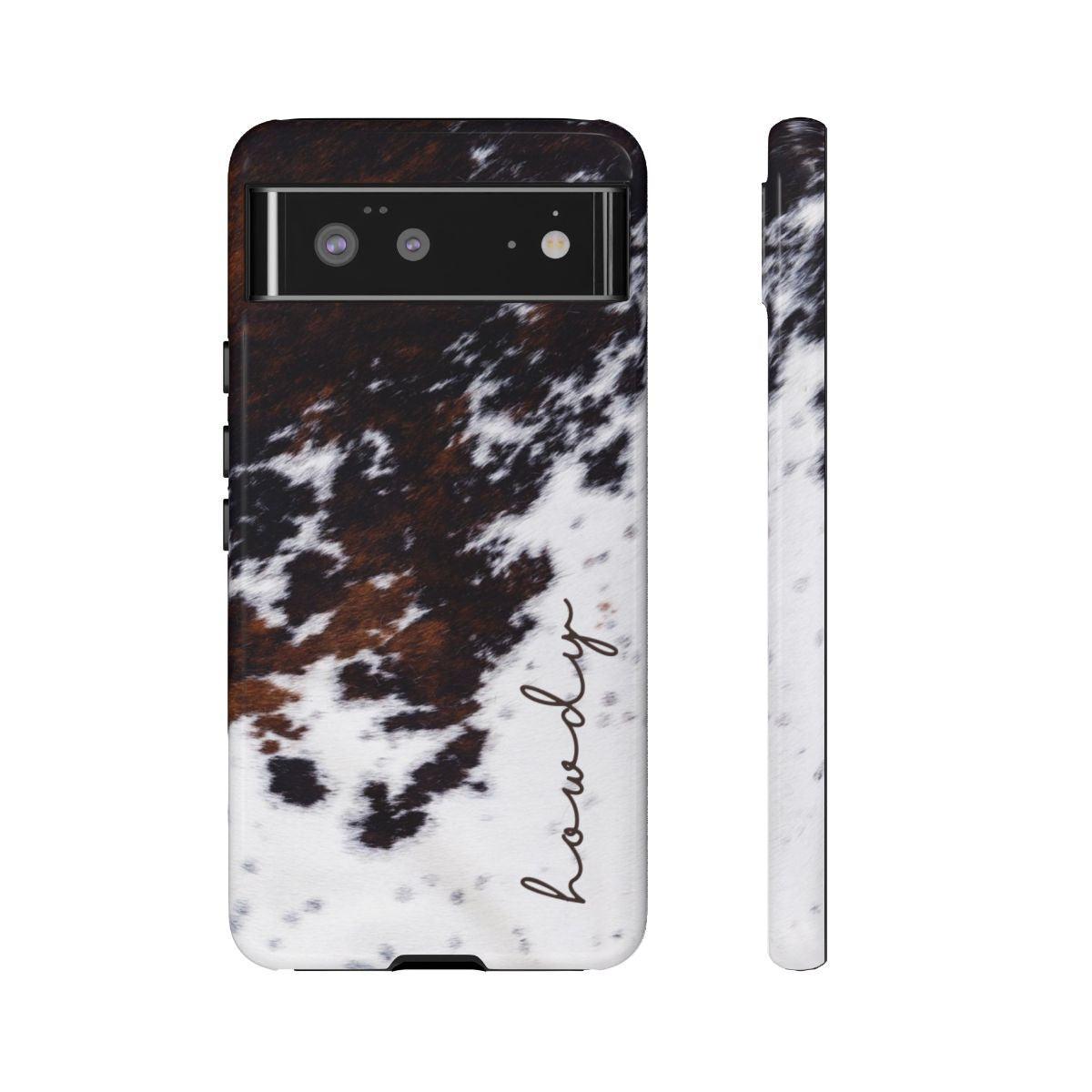 Howdy Cowhide Tough Case