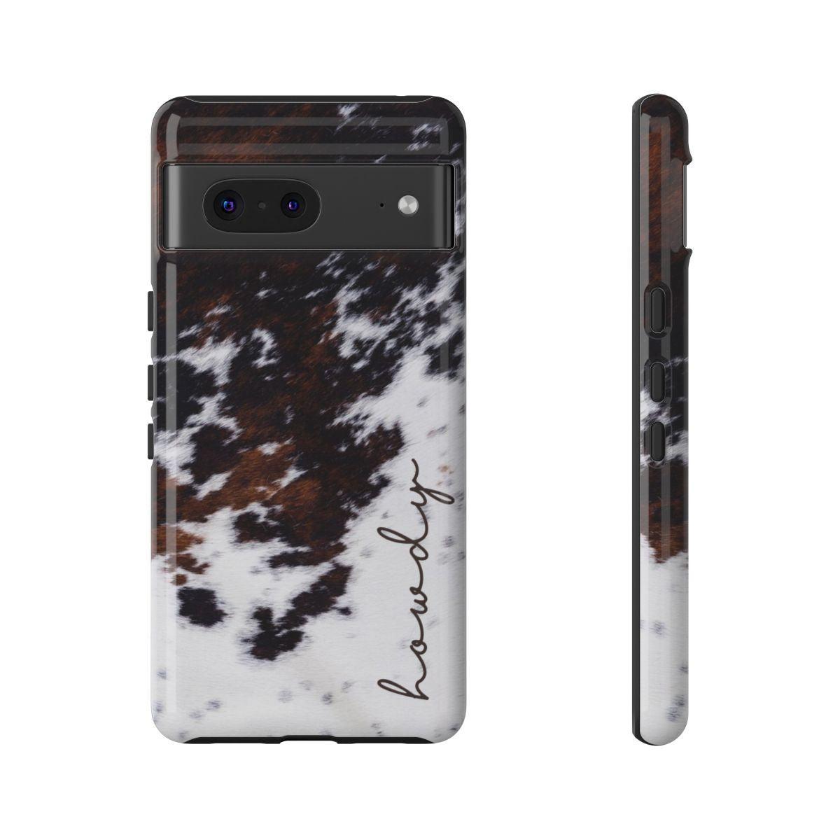 Howdy Cowhide Tough Case