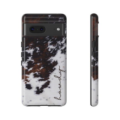 Howdy Cowhide Tough Case
