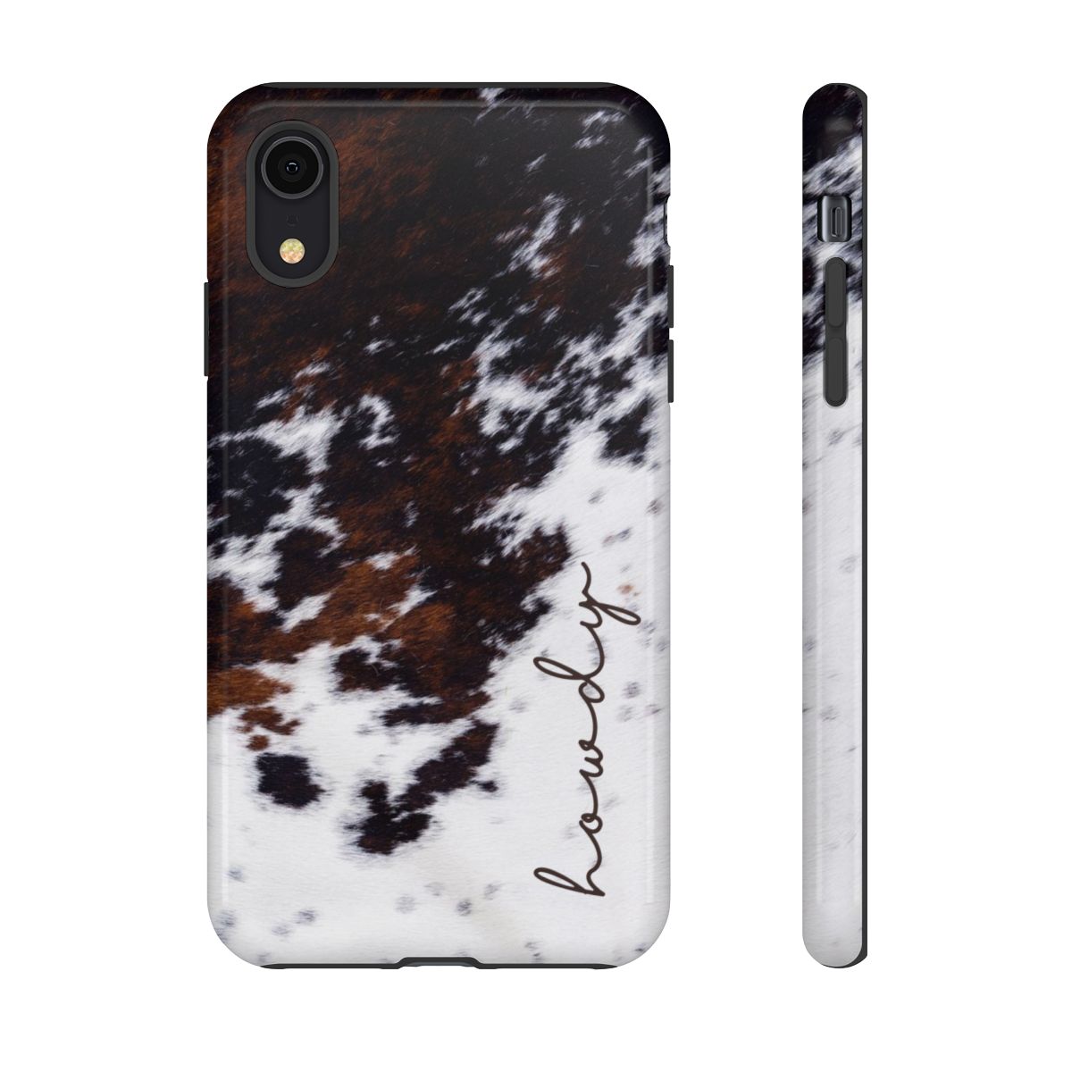 Howdy Cowhide Tough Case