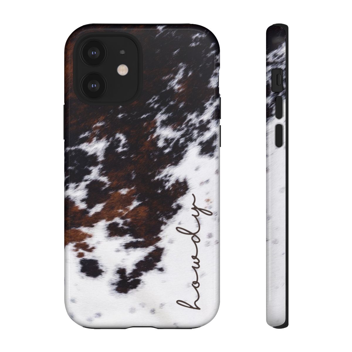Howdy Cowhide Tough Case