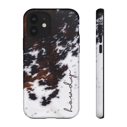 Howdy Cowhide Tough Case